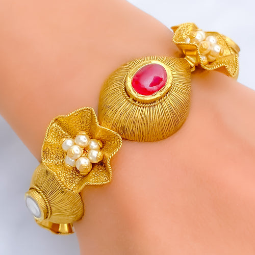 ethereal-noble-22k-gold-antique-bangle-bracelet