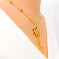 lovely-blooming-22k-gold-cz-mosaic-necklace