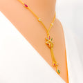 charming-luscious-22k-gold-cz-mosaic-necklace