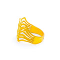 Opulent Regal Wavy 22k Gold Ring