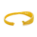 Captivating Paisley Motif 22k Gold Bangle Bracelet