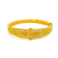 Captivating Golden Elegant 22k Gold Bangle Bracelet