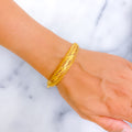 majestic-sleek-21k-statement-bangle-bracelet