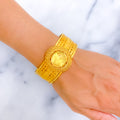 majestic-glowing-21k-statement-bangle-bracelet