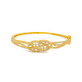 ornate-shimmering-22k-gold-cz-bangle-bracelet