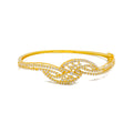 ethereal-decorative-22k-gold-cz-bangle-bracelet