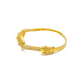 ethereal-decorative-22k-gold-cz-bangle-bracelet