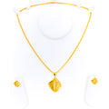 Adorned Dressy 22K Gold Pendant Set
