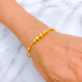 Counter Captivating 22k Gold Bangle Bracelet