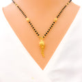 Stylish Dangling Orb Chain 22k Gold Mangal Sutra 