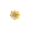 Fancy Stylish 22k Fancy Floral Gold Ring