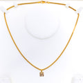 dazzling-m-22k-gold-letter-pendant