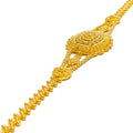 Charming Intricate Beaded 22k Gold Bracelet 