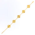 brilliant-sleek-21k-gold-bracelet