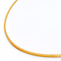 Medium Boxed Link 22K Gold Chain