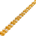 Bright Radiant 22k Gold Pearl Bracelet