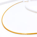 Medium Boxed Link 22K Gold Chain