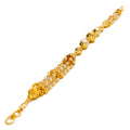 Bold Iconic 22k Gold Pearl Bracelet