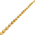 Special Dainty 22k Gold Pearl Bracelet