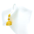 Royal Captivating 22k Gold Jhumki Earrings 