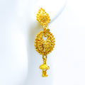 Intricate Iconic 22k Gold Jhumki Earrings 