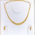 Delightful Dressy 22K Gold Leaf Necklace Set