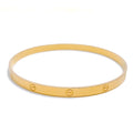 Elegant High Finish 22k Gold Bangle 2.10