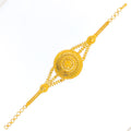 Majestic Bold 22K Gold Medium Statement Bracelet