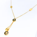 Reflective Refined 21k Gold Necklace 