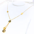 Reflective Refined 21k Gold Necklace 