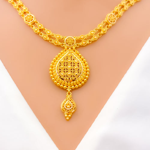 Andaaz Jewelers | Shop 22K Gold Necklace Sets
