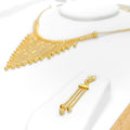 elegant-sleek-22k-gold-chandelier-set