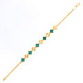 evergreen-charming-21k-gold-bracelet