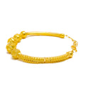 charming-engraved-22k-gold-flexi-bangle-bracelet