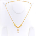 Stylish Brilliant 21k Gold Necklace