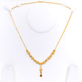 Stunning Artistic 21k Gold Necklace