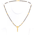 Captivating Dangling Drop 22k Gold Mangal Sutra 