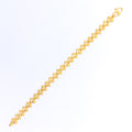 Exclusive Dual Textured 22k Gold Baby Bracelet 