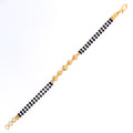 charming-dressy-22k-gold-black-bead-bracelet