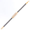 glistening-elegant-22k-gold-black-bead-bracelet