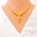 elegant-charming-21k-gold-necklace