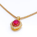 versatile-vibrant-oval-diamond-18k-gold-pendant