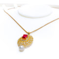 upscale-unique-oval-diamond-18k-gold-pendant