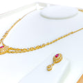 twinkling-flawless-marquise-diamond-18k-gold-necklace-set