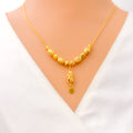 fashionable-sleek-21k-gold-necklace