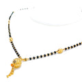 Stylish Dangling Orb Chain 22k Gold Mangal Sutra 
