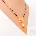 Dazzling Festive 22k Gold CZ Mangal Sutra