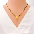 Captivating Dangling Drop 22k Gold Mangal Sutra