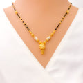 Trendy Distinct Dual Tone 22k Gold Mangal Sutra