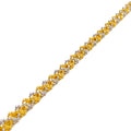 brilliant-two-tone-22k-gold-bracelet